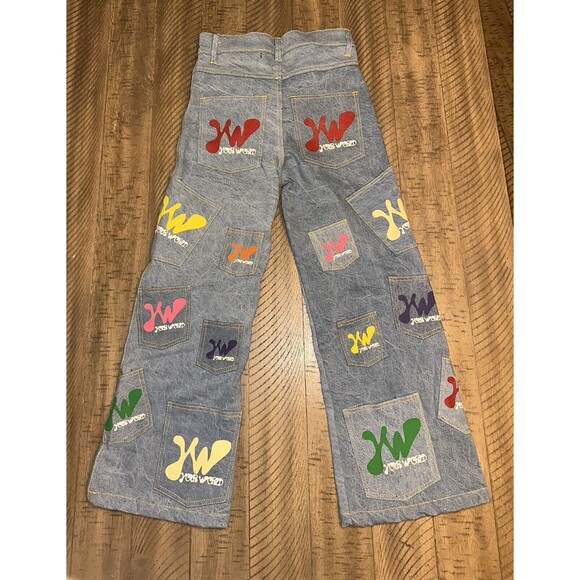 Wrldisurs girbaud inspired jeans - Your World Pocket Jeans Size 28 - Picture 3 of 5
